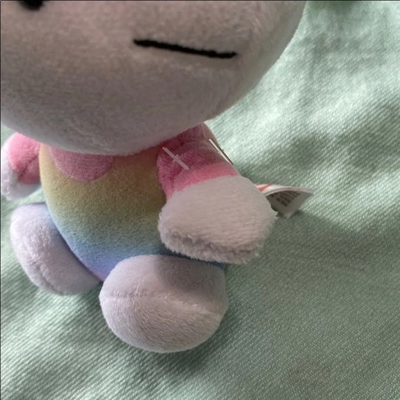 Hello Kitty Plush Rainbow Bunny - Picture 8 of 10